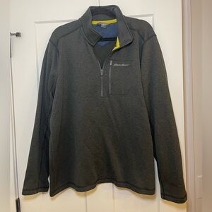 Eddie Bauer 1/4 Zip Fleece Size XL